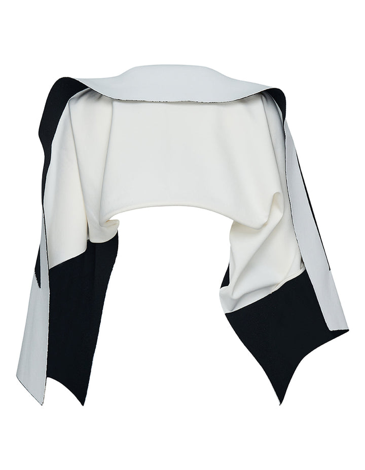 ISSEY-MIYAKE-SHAPED-CANVAS-Top-White-Black-2