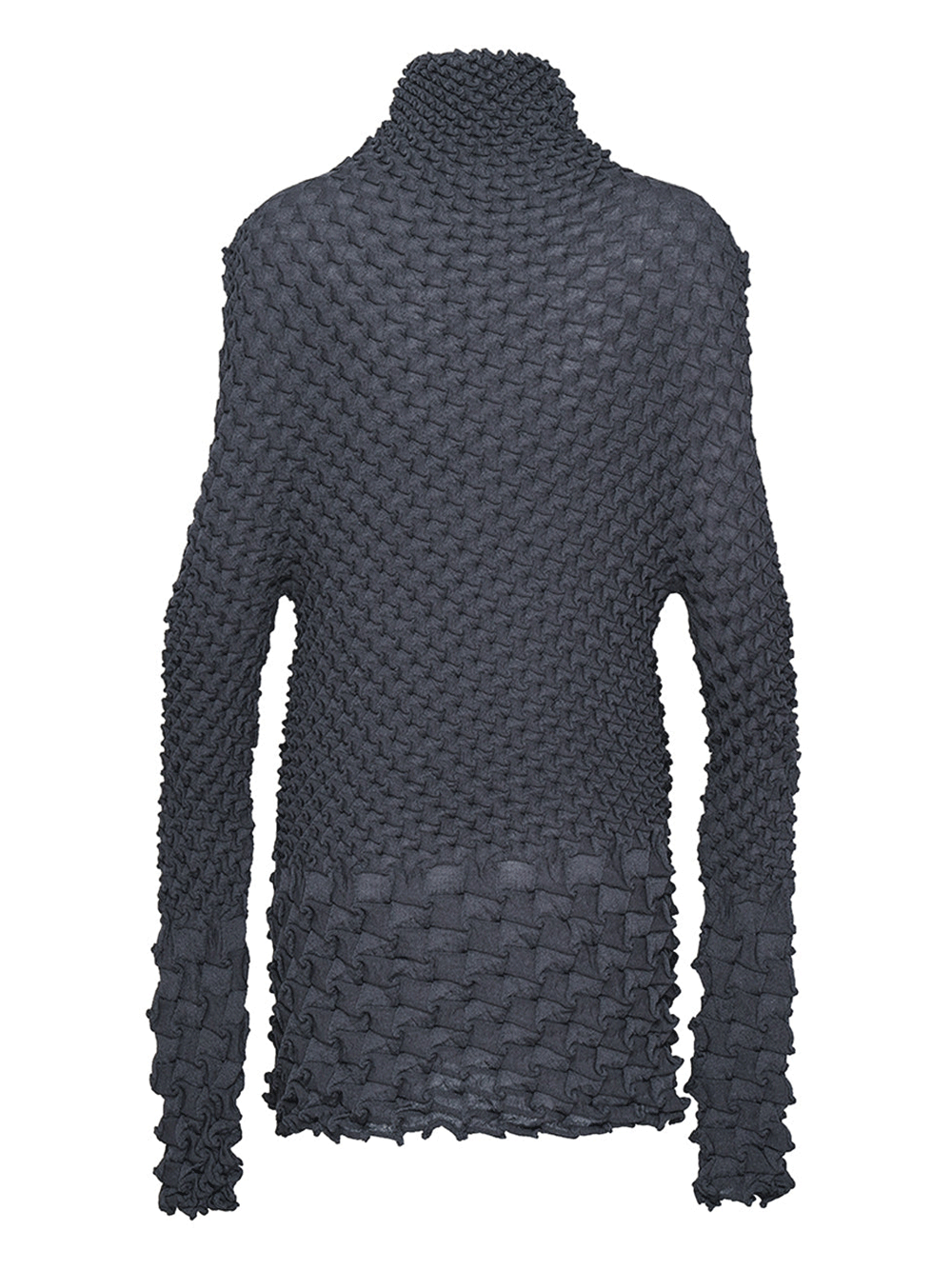 ISSEYMIYAKE-WOOLSHELLKNITDress-Gray-2