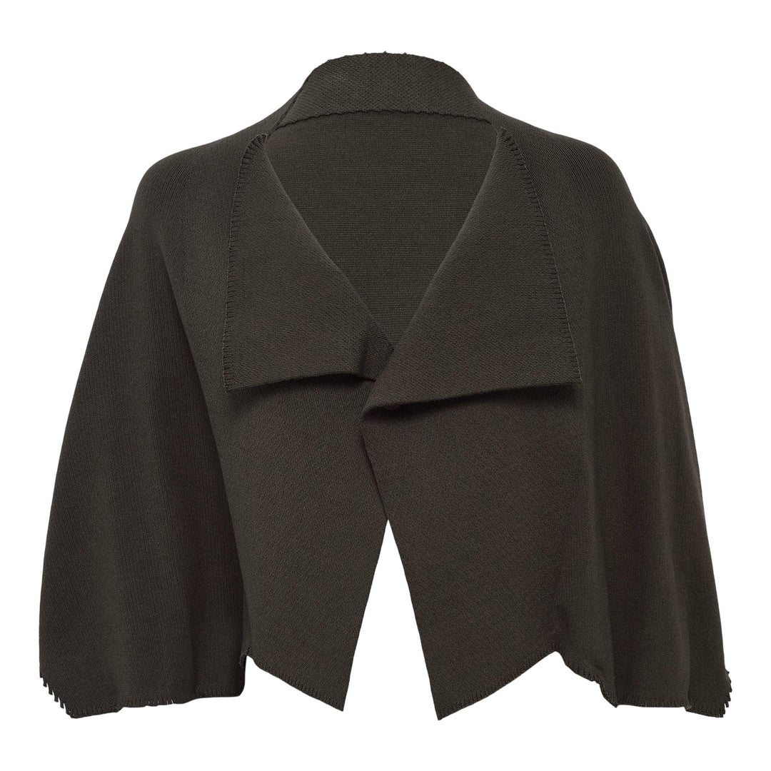 Club21 - ISSEY MIYAKE - Campagne Cardigan - CARDIGANS - Khaki