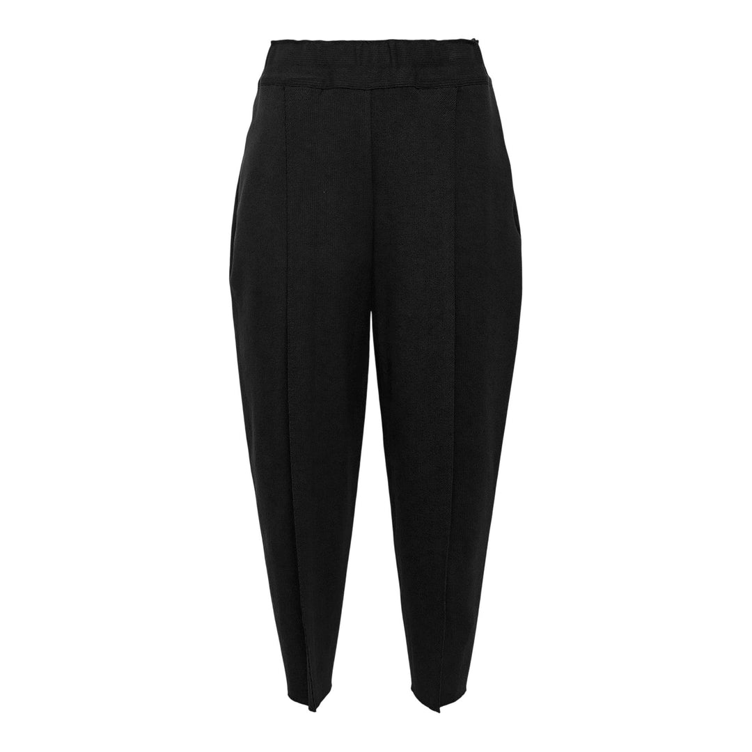 Club21 - ISSEY MIYAKE - Campagne Knit Pants - KNIT PANTS - Black