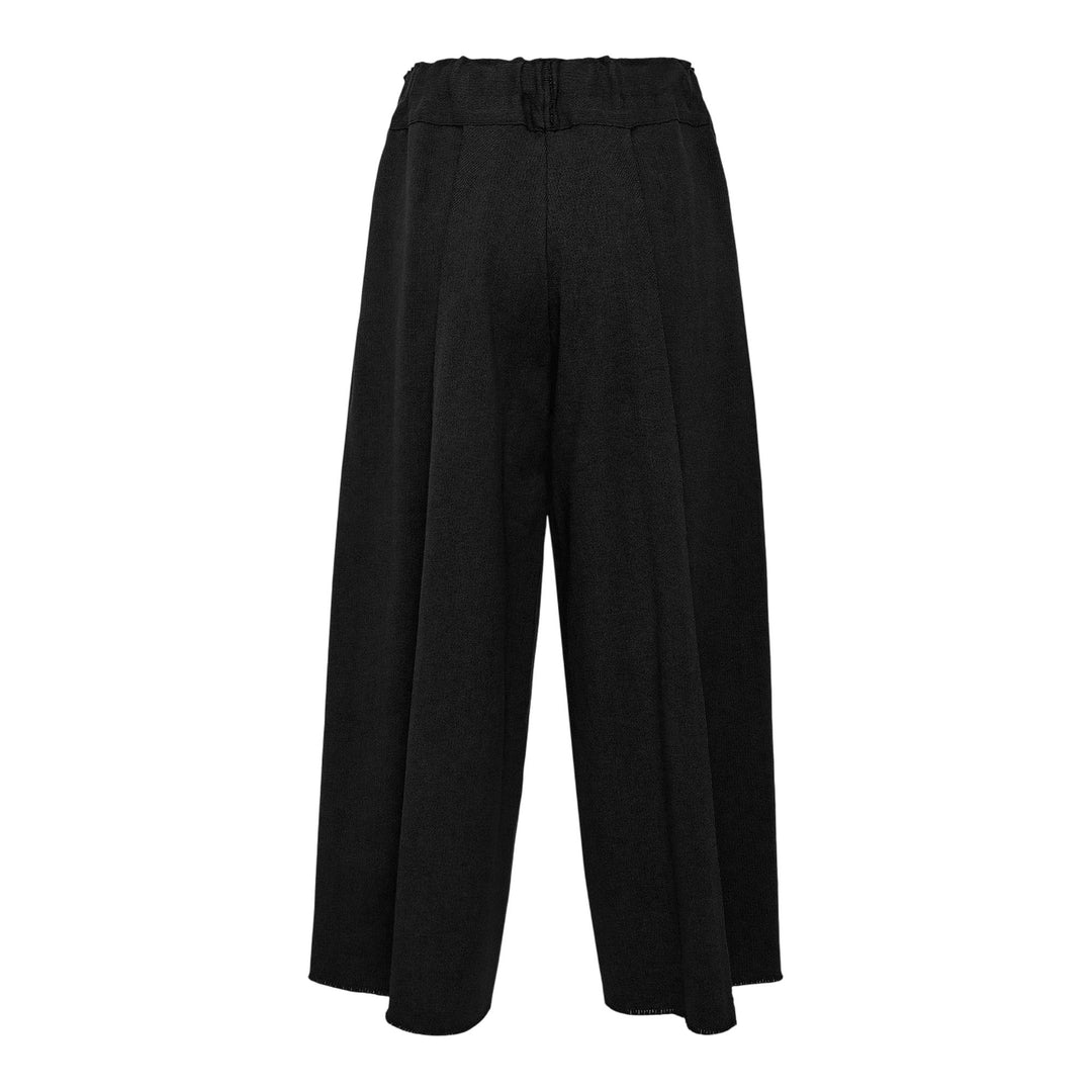 Club21 - ISSEY MIYAKE - Campagne Knit Pants - KNIT PANTS - Black