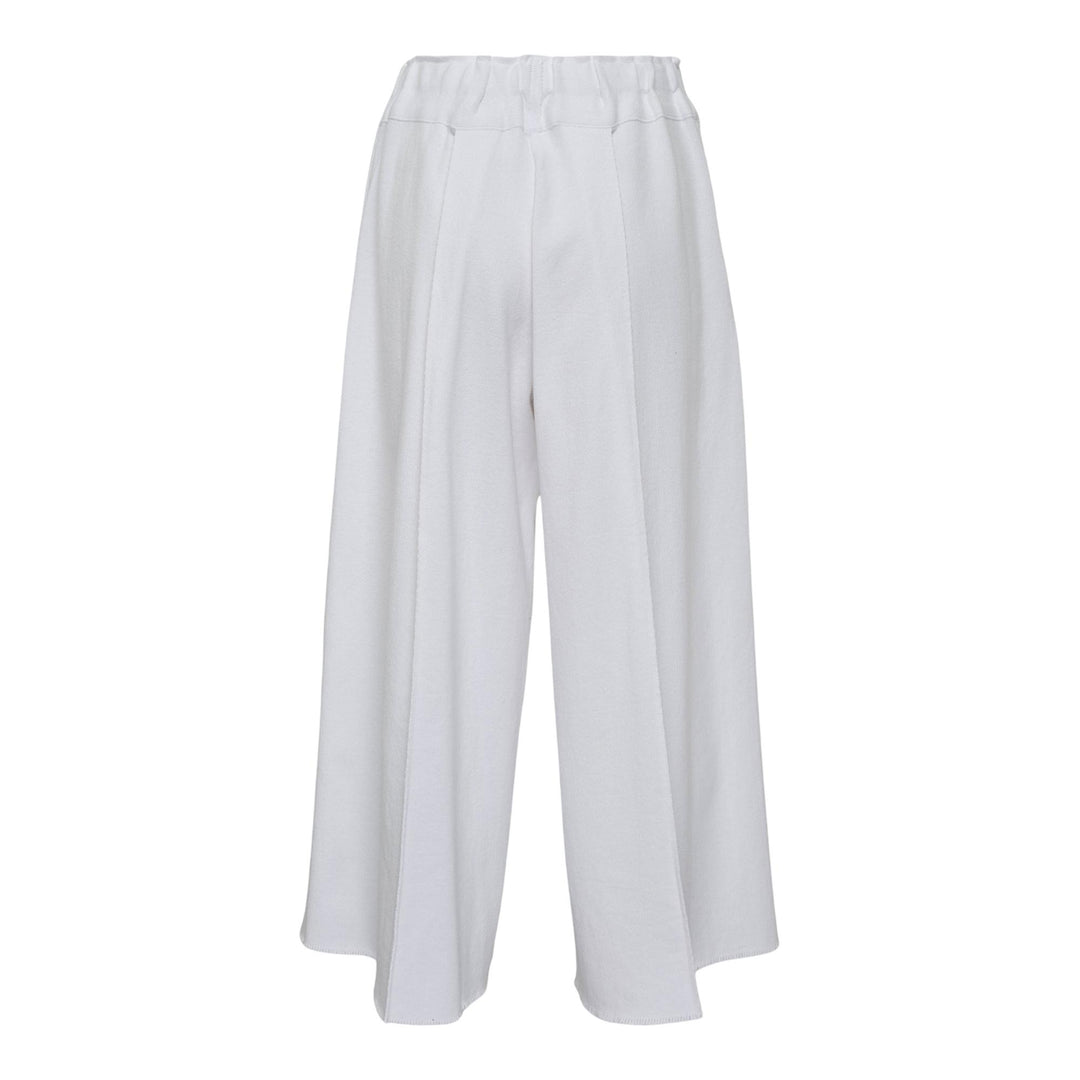 Club21 - ISSEY MIYAKE - Campagne Knit Pants - KNIT PANTS - White