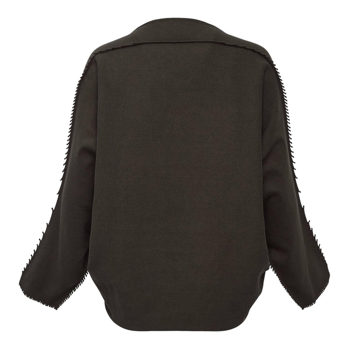 Club21 - ISSEY MIYAKE - Campagne Knit Top - KNIT TOPS - Khaki