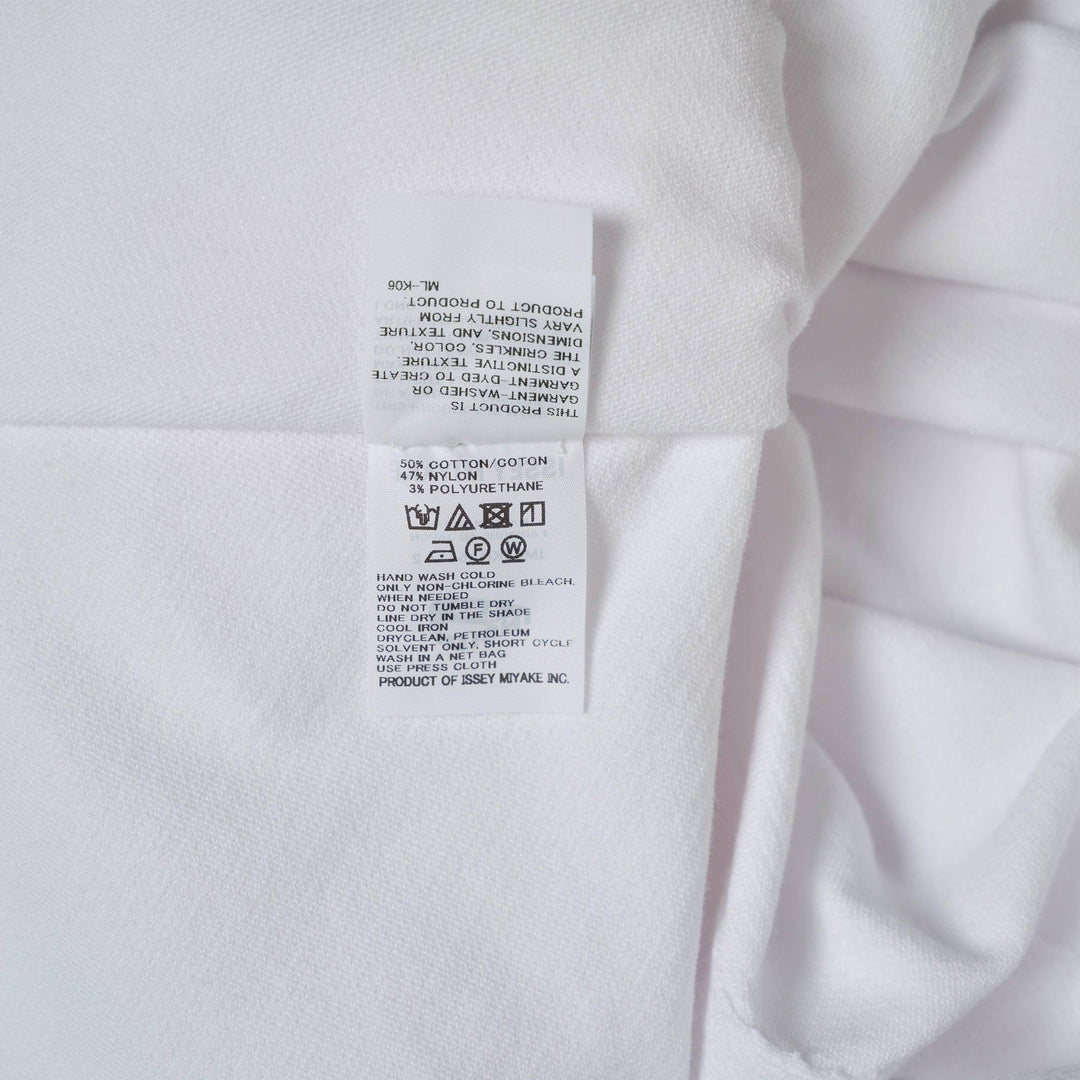 Club21 - ISSEY MIYAKE - Campagne Knit Top - KNIT TOPS - White