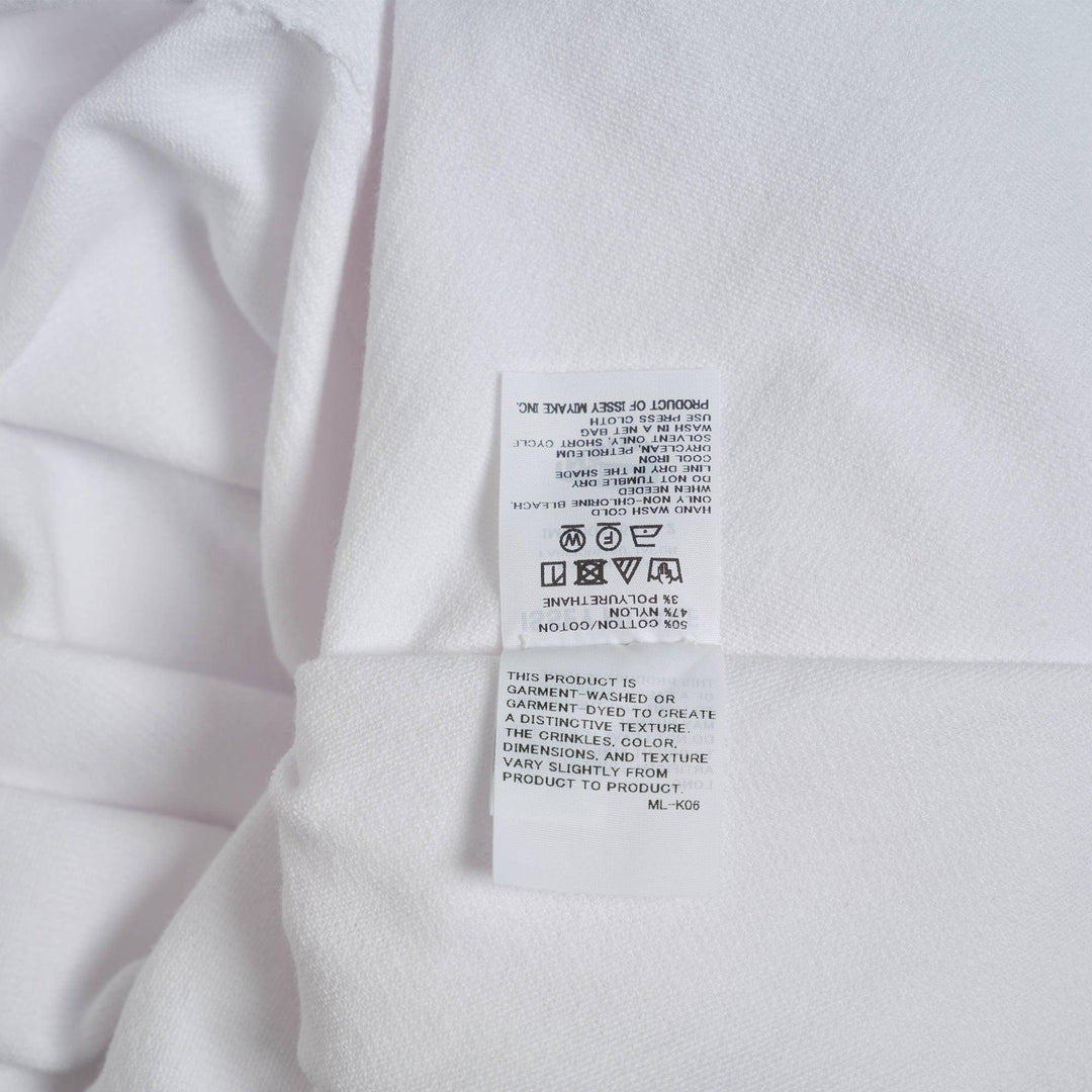 Club21 - ISSEY MIYAKE - Campagne Knit Top - KNIT TOPS - White