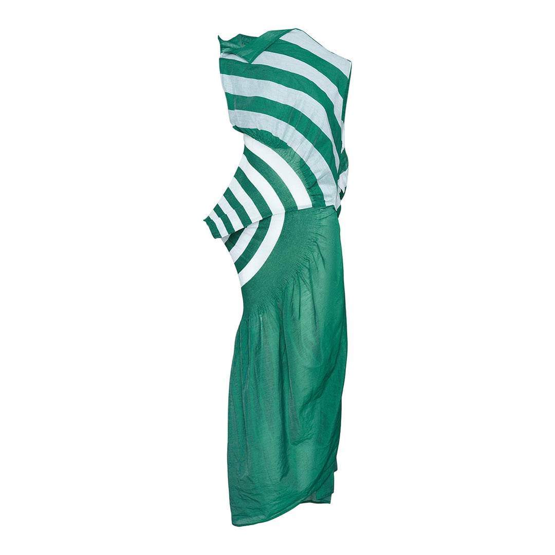Issey Miyake Cassini Dress Green Hued 2