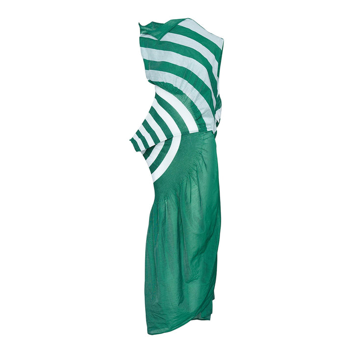 Issey Miyake Cassini Dress Green Hued 2