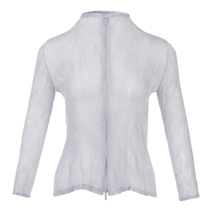Club21 - ISSEY MIYAKE - Chiffon Twist 1 Shirt - SHIRTS - Lilac