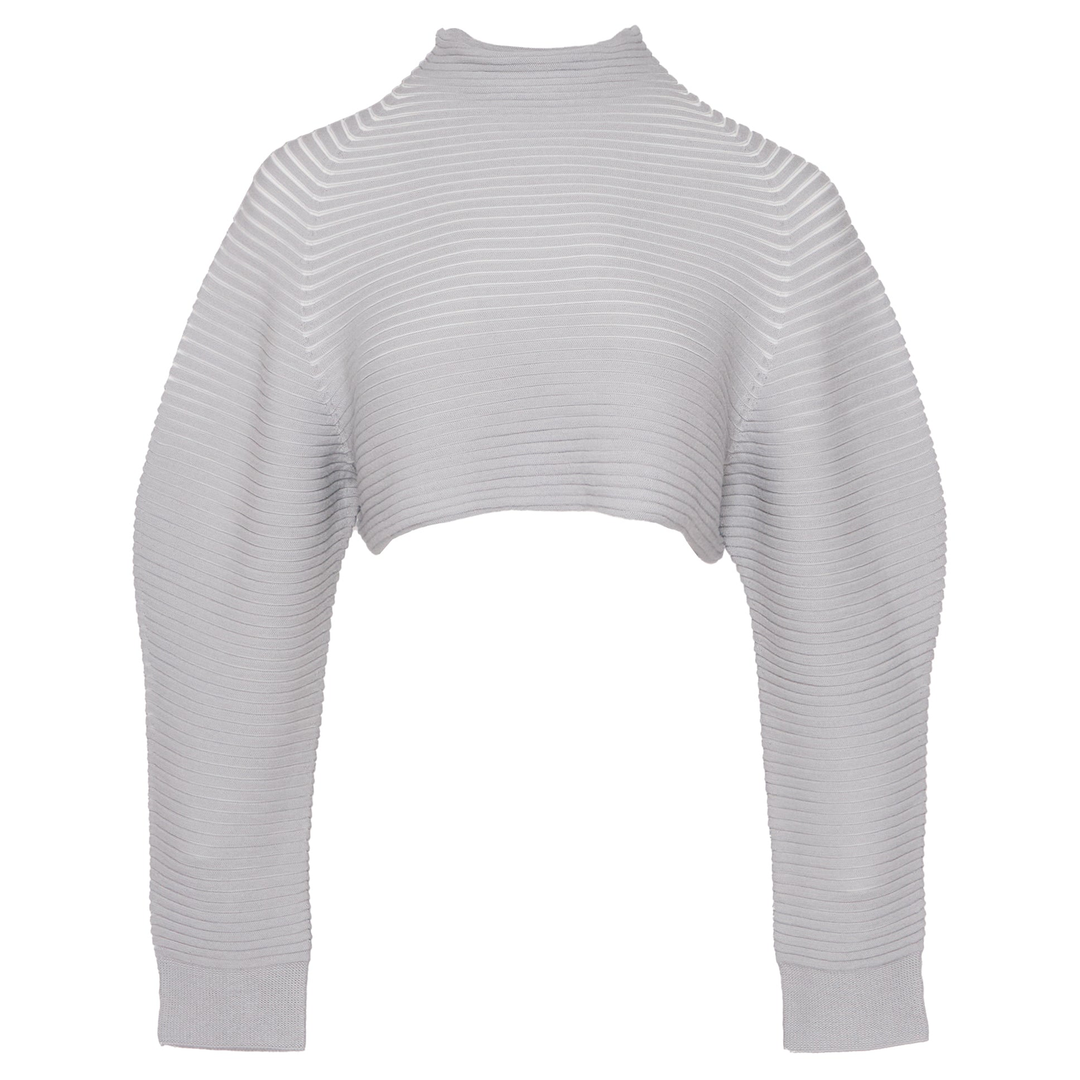 ISSEY_MIYAKE_Circle_Knit_Knit_Top_Grey-Hued