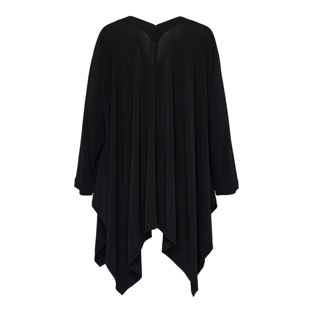 Club21 - ISSEY MIYAKE - Drape Jersey-46 Cardigans - CARDIGANS - Black