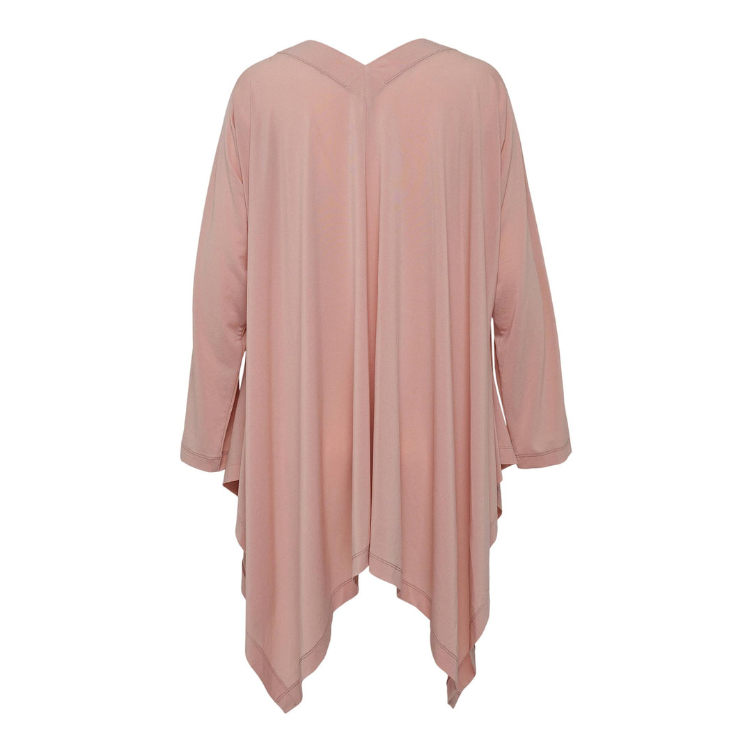 Club21 - ISSEY MIYAKE - Drape Jersey-58 Cardigan - CARDIGANS - Light Pink