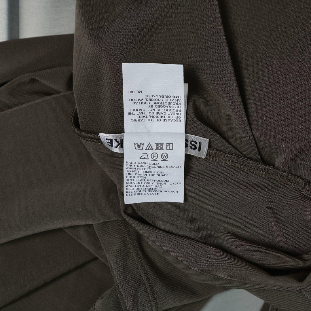 Club21 - ISSEY MIYAKE - Drape Jersey-58 Knit Top - KNIT TOPS - Black