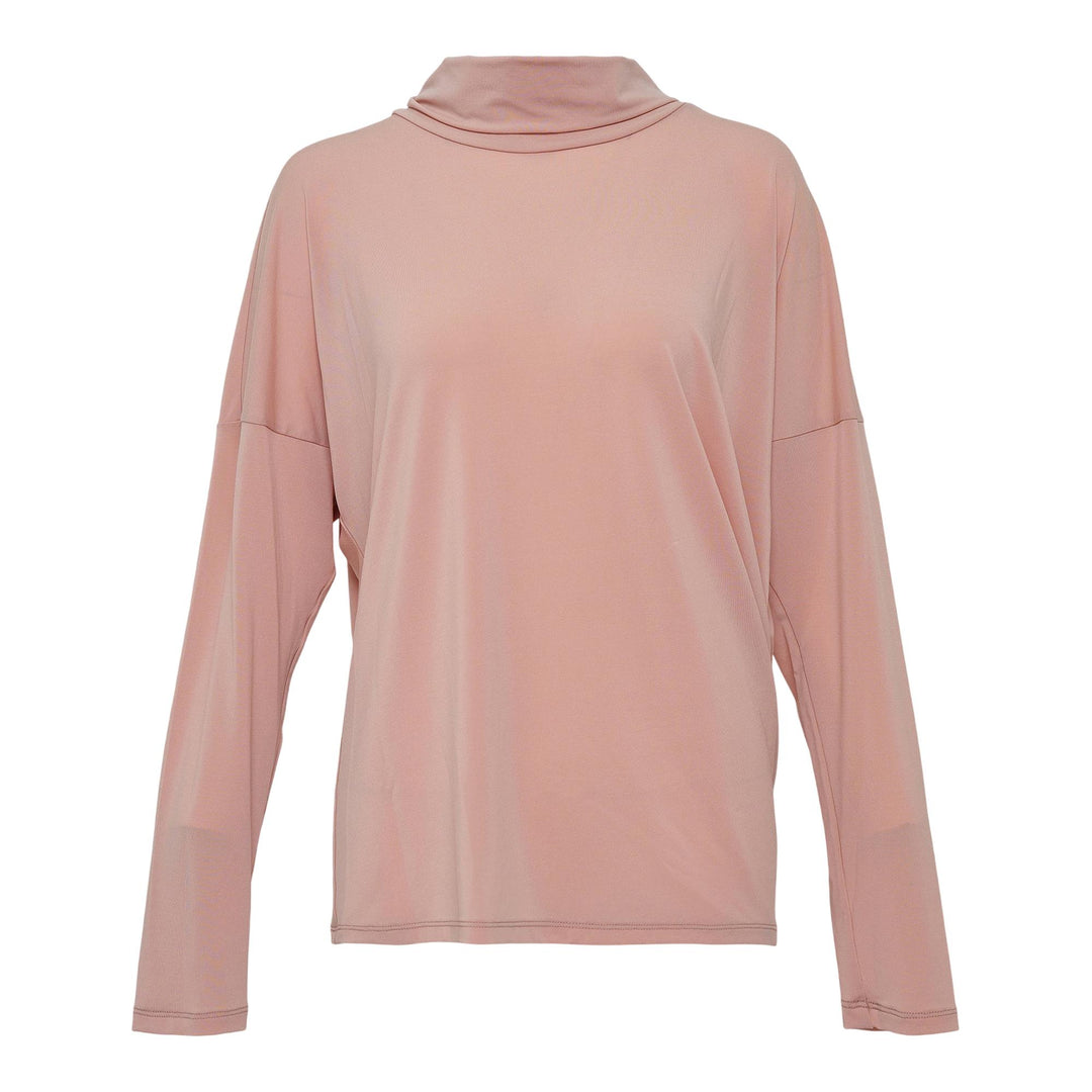 Club21 - ISSEY MIYAKE - Drape Jersey-58 Knit Top - KNIT TOPS - Light Pink