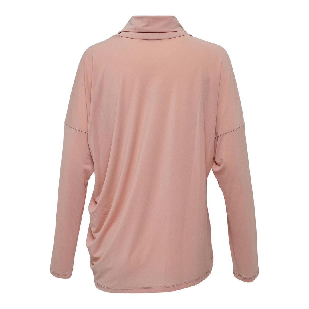 Club21 - ISSEY MIYAKE - Drape Jersey-58 Knit Top - KNIT TOPS - Light Pink