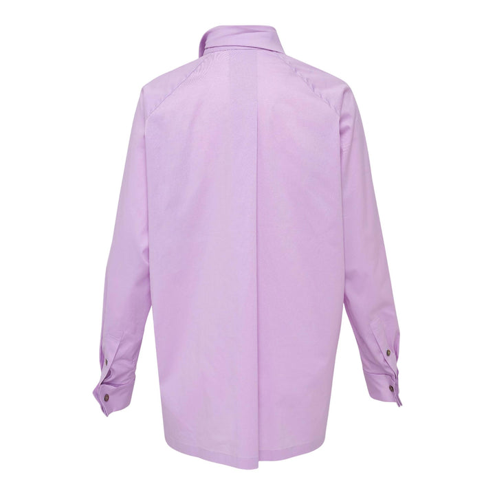 Club21 - ISSEY MIYAKE - Fastened Shirt Woven Top - WOVEN TOPS - Purple