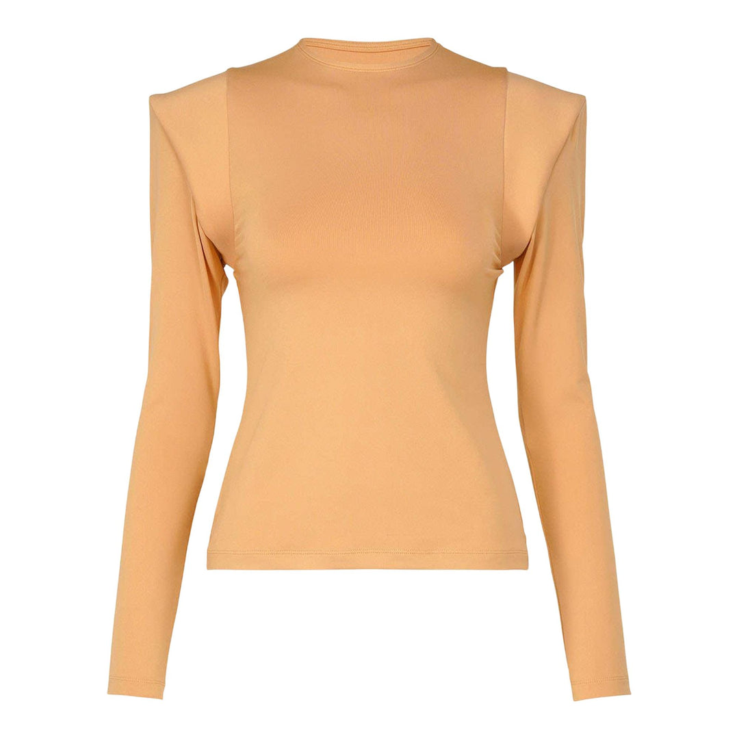 Club21 - ISSEY MIYAKE - Figurative Shirt - KNIT TOPS - Pink Beige