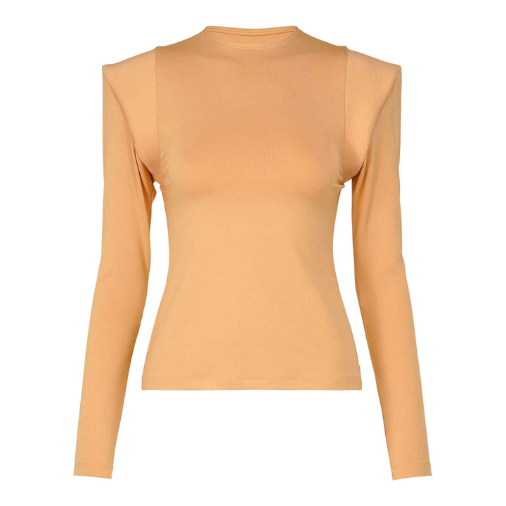 Club21 - ISSEY MIYAKE - Figurative Shirt - KNIT TOPS - Pink Beige