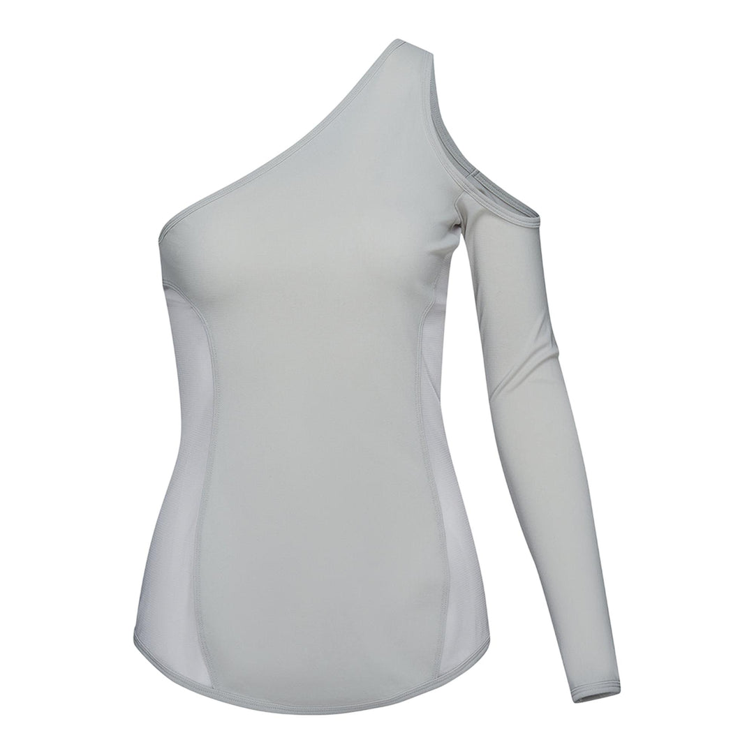 ISSEY MIYAKE Figure Mesh Shirt Light Gray 1