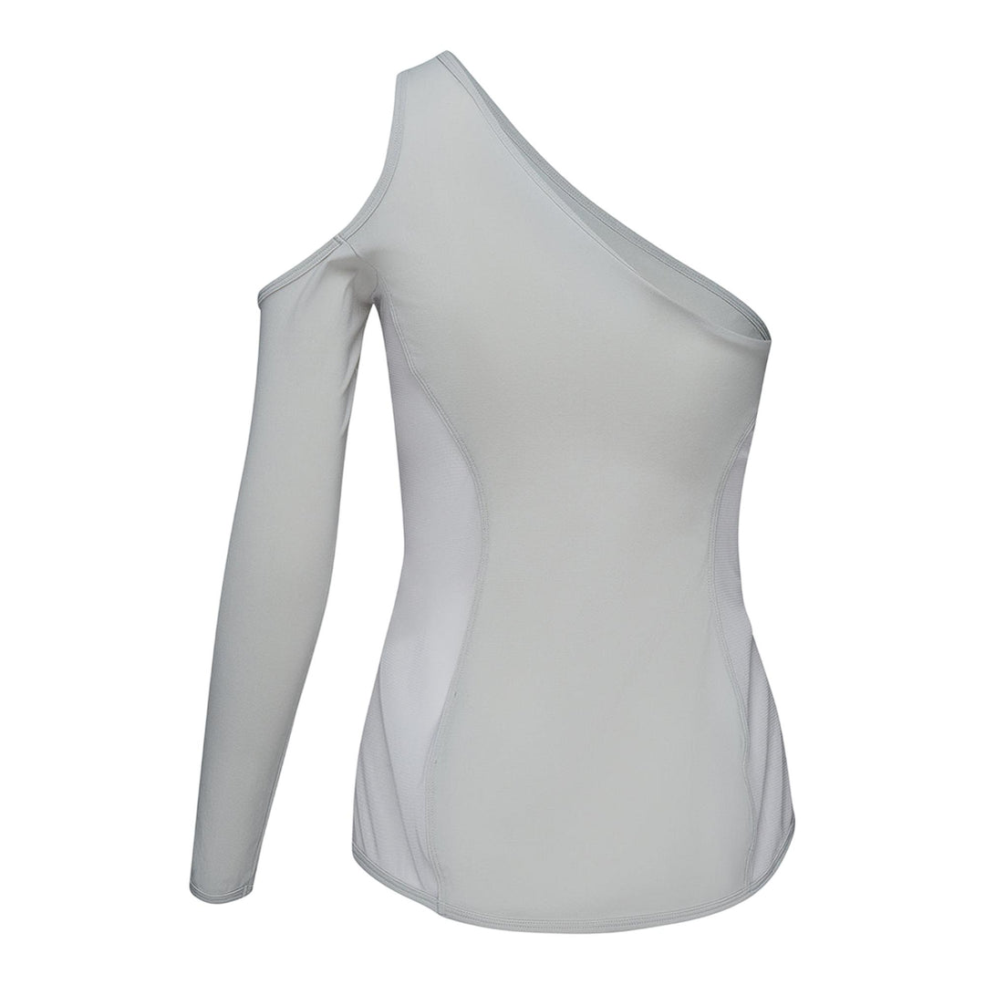 ISSEY MIYAKE Figure Mesh Shirt Light Gray 2