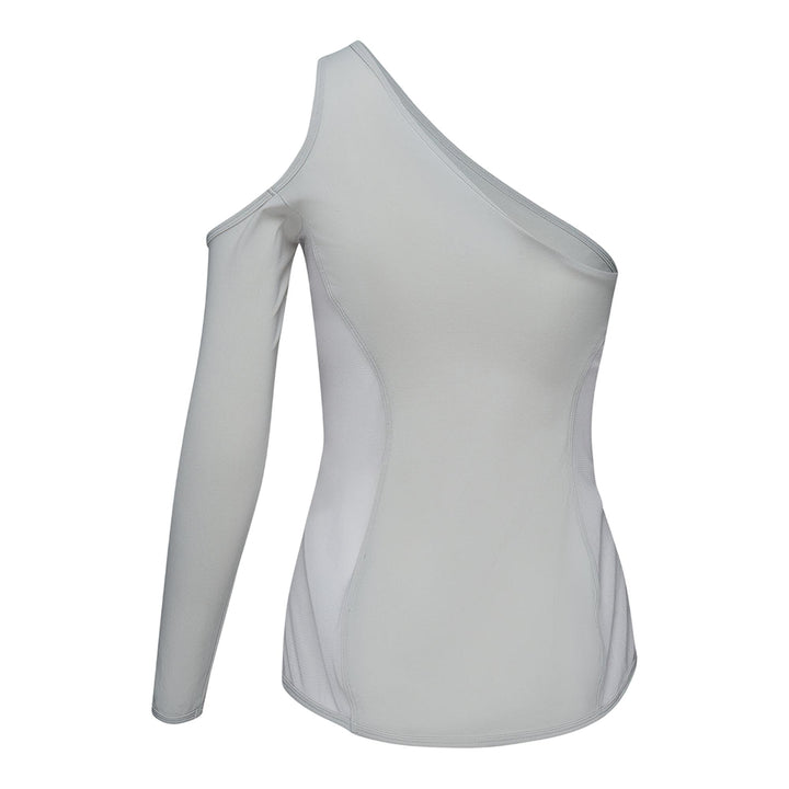 ISSEY MIYAKE Figure Mesh Shirt Light Gray 2