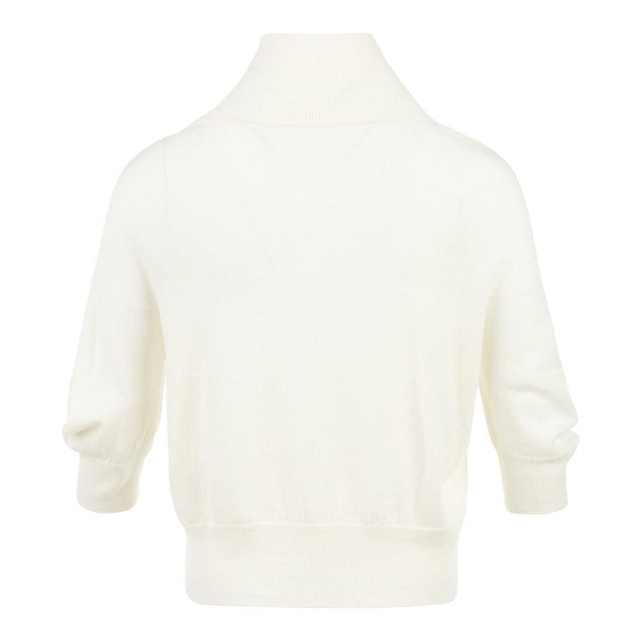 Club21 - ISSEY MIYAKE - Four-Sleeved (Wool) Top - BLOUSES - Off-White