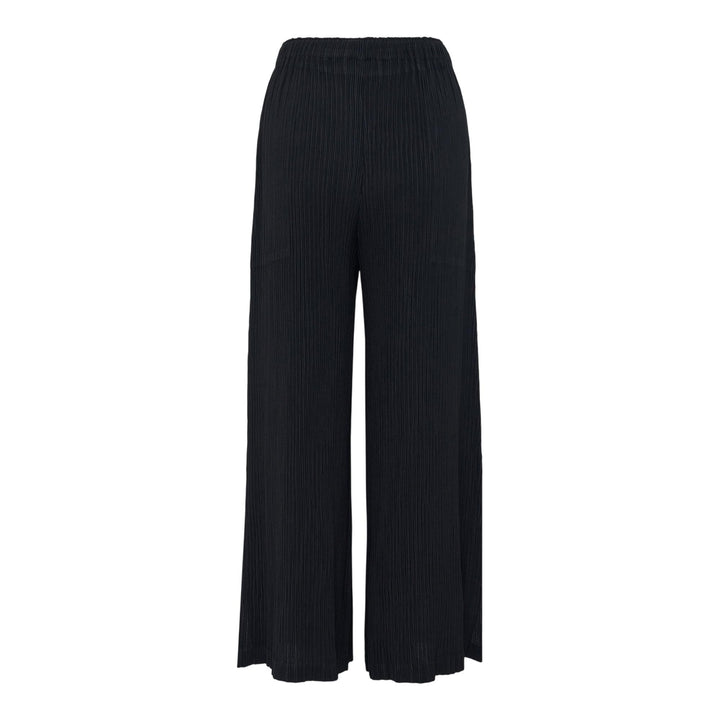 Club21 - ISSEY MIYAKE - Hatching Bottoms Pleated Pants - PLEATED PANTS - Black