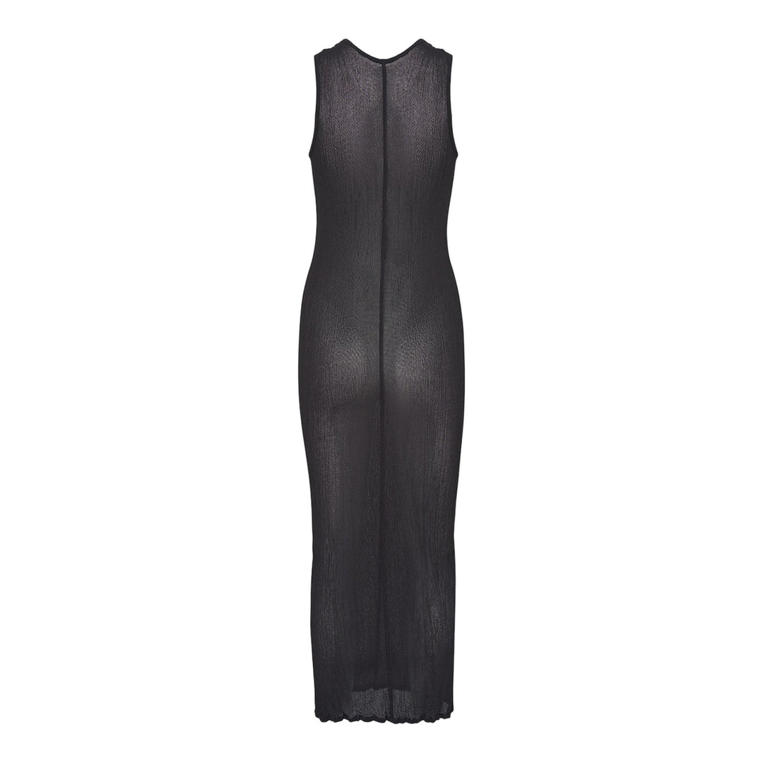 Club21 - ISSEY MIYAKE - Karami Knit Dress - KNIT DRESSES - Dark Brown