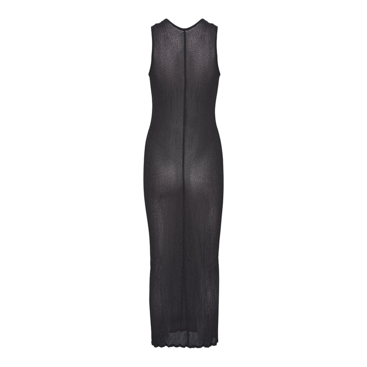 Club21 - ISSEY MIYAKE - Karami Knit Dress - KNIT DRESSES - Dark Brown