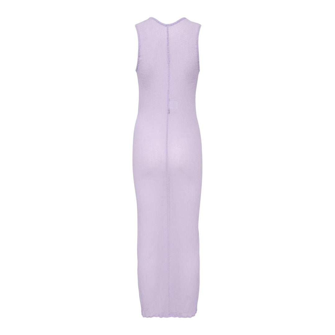 Club21 - ISSEY MIYAKE - Karami Knit Dress - KNIT DRESSES - Purple