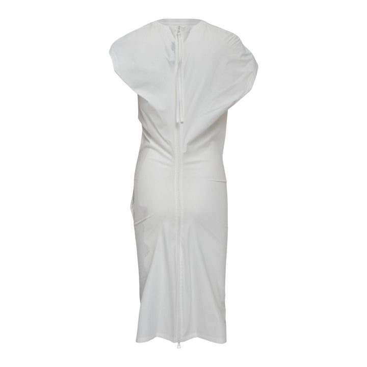 Club21 - ISSEY MIYAKE - Knit As Represented Woven Dress - WOVEN DRESSES - White