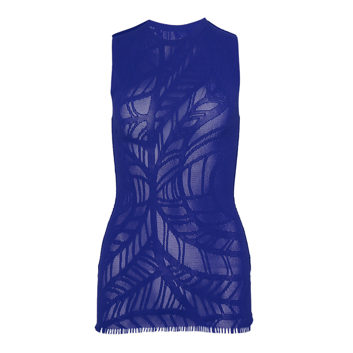 Leaf Body Ap Knit Top