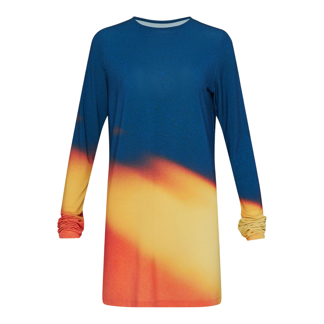 Club21 - ISSEY MIYAKE - Light Leak Tunic - TUNICS - Orange Navy