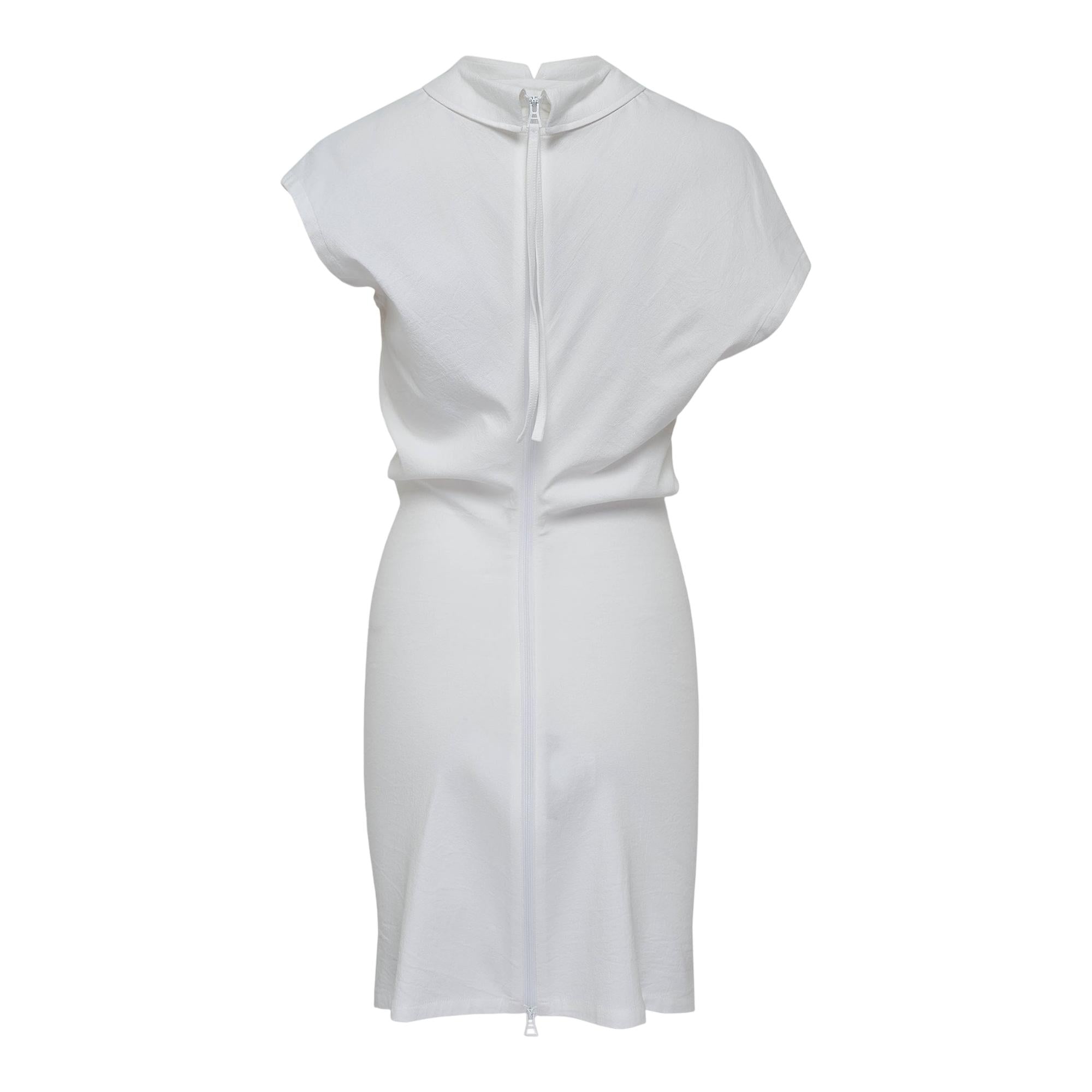 issey miyake white dress Like Torso Like Shirt Woven Dress | ISSEY MIYAKE