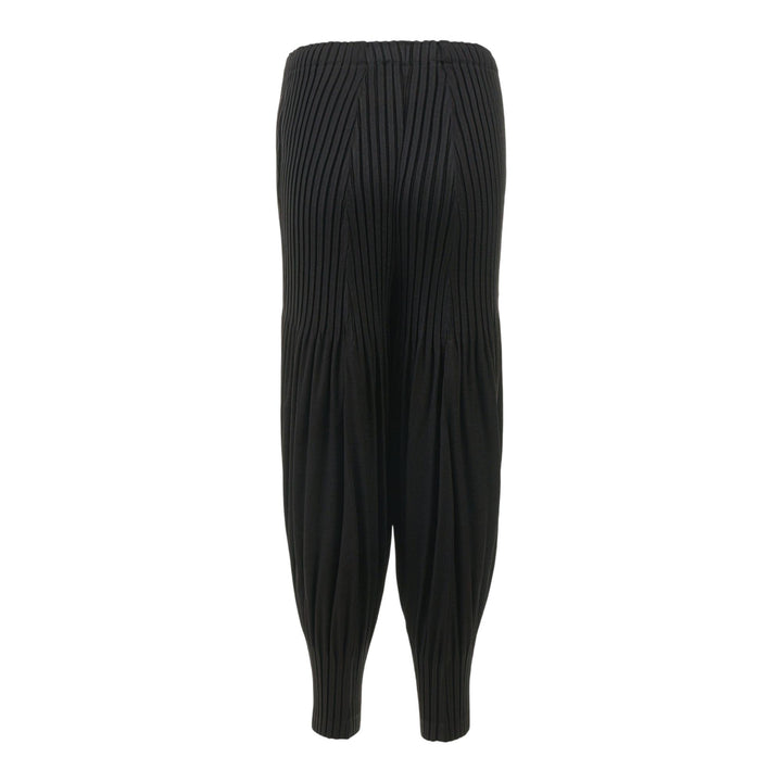 Club21 - ISSEY MIYAKE - Linen Like Pleats Pants - PANTS - Black