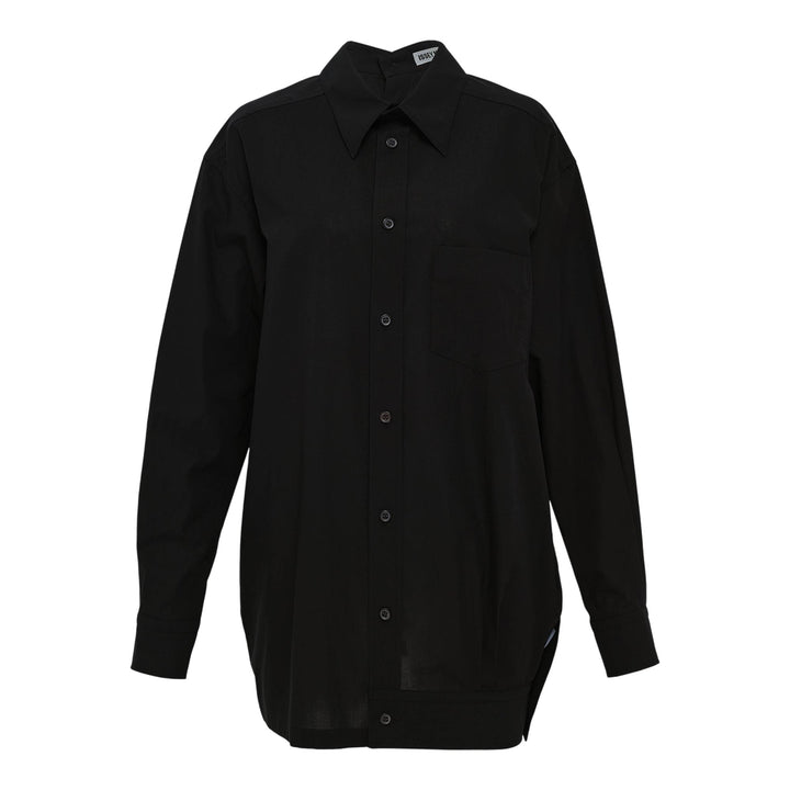 Club21 - ISSEY MIYAKE - Odd Shirt Woven Top - WOVEN TOPS - Black