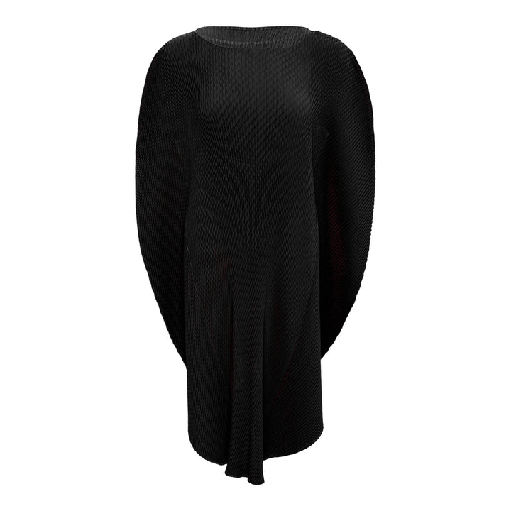 Club21 - ISSEY MIYAKE - Orbicular Pleats Pleated Dress - PLEATED DRESSES - Black