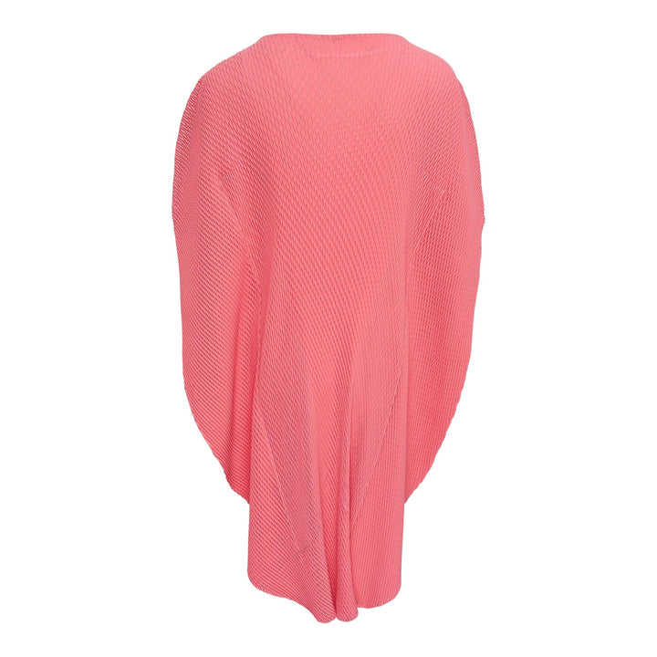 Club21 - ISSEY MIYAKE - Orbicular Pleats Pleated Dress - PLEATED DRESSES - Coral