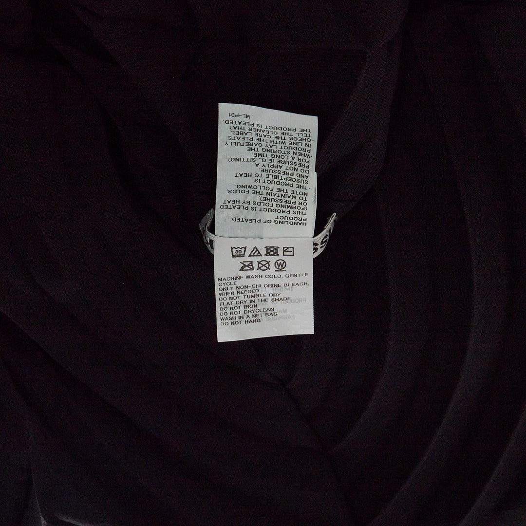 Club21 - ISSEY MIYAKE - Paper Bag Pleats Pleated Pants - PLEATED PANTS - Black