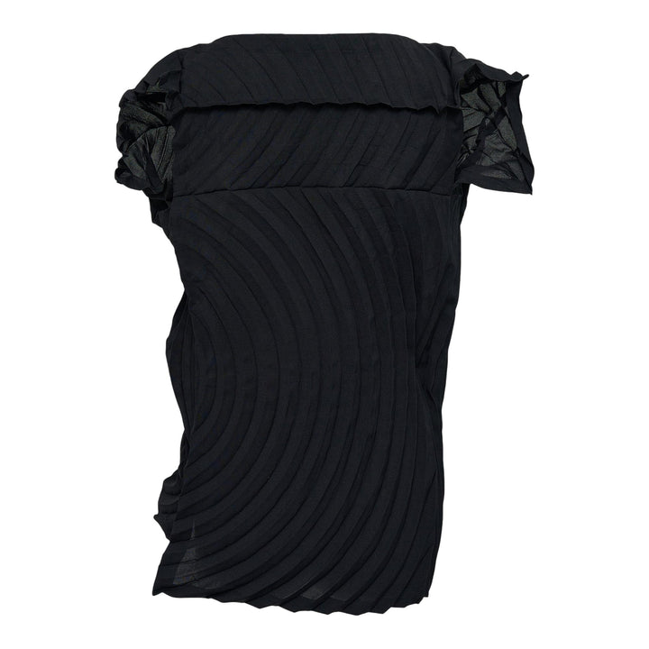 Club21 - ISSEY MIYAKE - Paper Bag Pleats Pleated Top - PLEATED TOPS - Black