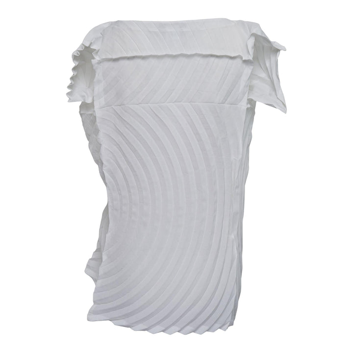 Club21 - ISSEY MIYAKE - Paper Bag Pleats Pleated Top - PLEATED TOPS - White