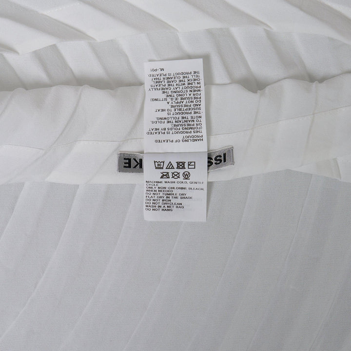 Club21 - ISSEY MIYAKE - Paper Bag Pleats Pleated Top - PLEATED TOPS - White
