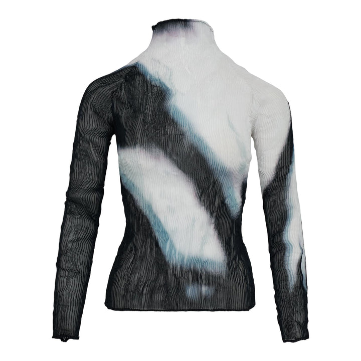 Club21 - ISSEY MIYAKE - Shadow Study Chiffon Twist Woven Top - WOVEN TOPS - Light