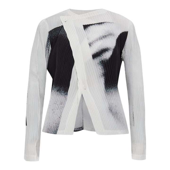 Club21 - ISSEY MIYAKE - Shadow Study Pleats Pleated Cardigan - PLEATED CARDIGANS - Shadow