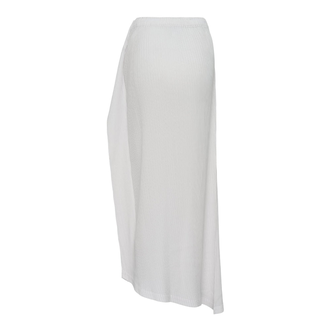 Club21 - ISSEY MIYAKE - Shadow Study Pleats Solid Skirt - PLEATED SKIRTS - Washi White