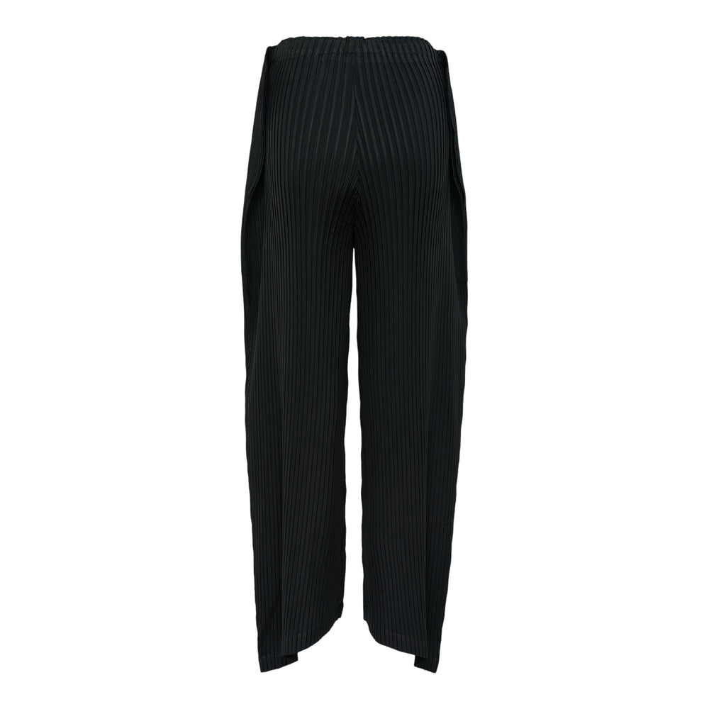 Club21 - ISSEY MIYAKE - Shadow Study Pleats Solid Trousers - PLEATED PANTS - Black