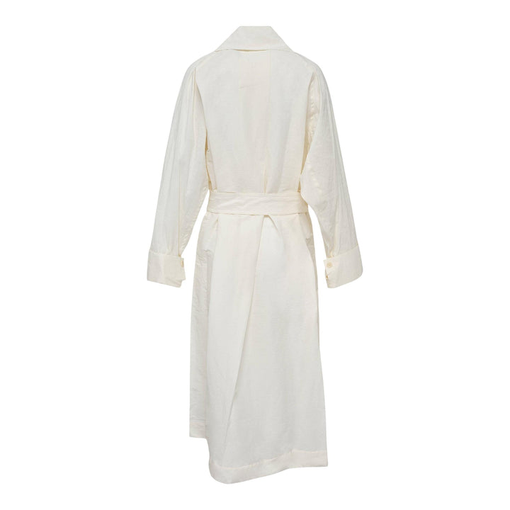 Club21 - ISSEY MIYAKE - Shaped Membrane Coat - COATS - Off-White