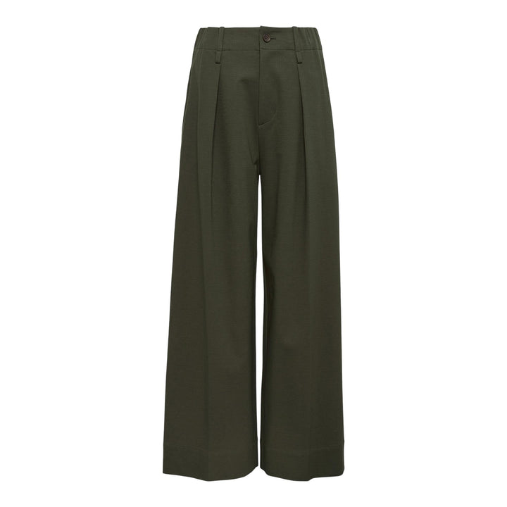Club21 - ISSEY MIYAKE - Simple Ensemble Woven Pants - WOVEN PANTS - Khaki