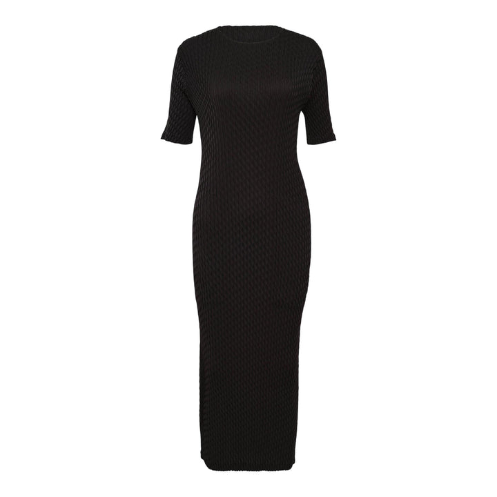 Club21 - ISSEY MIYAKE - Sleek Pleats Pleated Dress - PLEATED DRESSES - Black