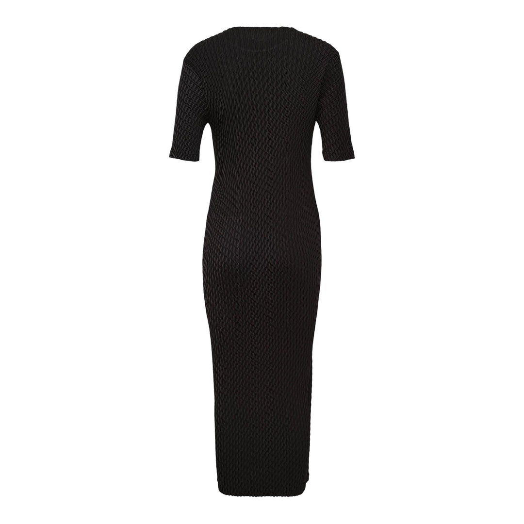 Club21 - ISSEY MIYAKE - Sleek Pleats Pleated Dress - PLEATED DRESSES - Black