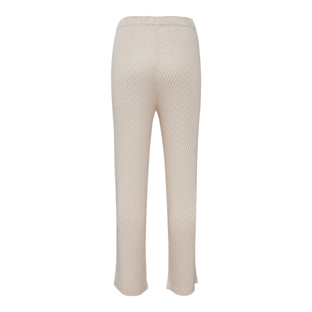 Club21 - ISSEY MIYAKE - Sleek Pleats Pleated Pants - PLEATED PANTS - Ivory